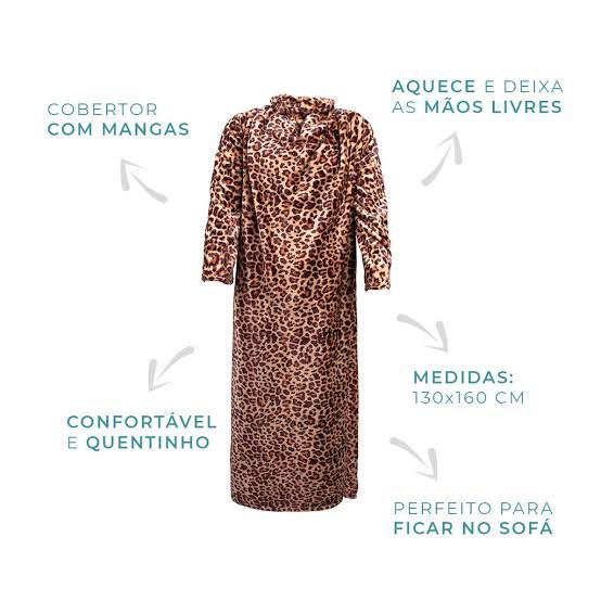 Cobertor TV com Mangas Prime – Solteiro